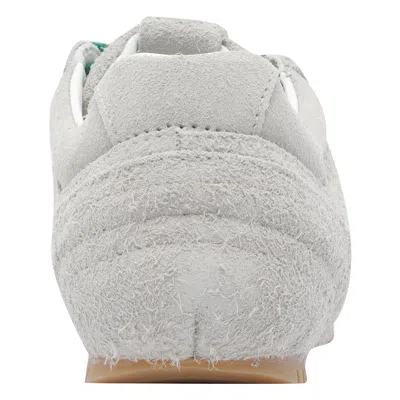 Alohas Tb.56 Suede Fuzzy Light Grey Leather Sneakers In Gray