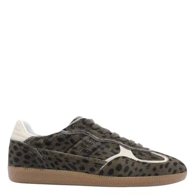 Alohas Tb.490 Leopard-print Low-top Sneakers In Black