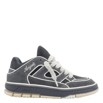Axel Arigato Area Lo Sneaker Sneakers In Black Suede In Multi