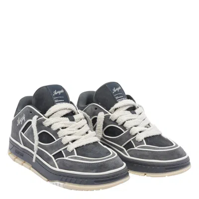Axel Arigato Area Lo Sneaker Sneakers In Black Suede In Multi