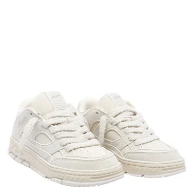 Axel Arigato Men Area Lo Piping Sneakers In White