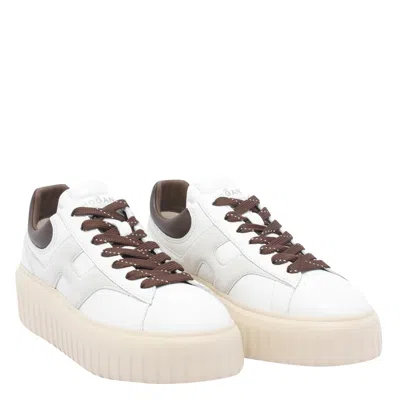 Hogan H-stripes Nappa Leather Sneakers Shoes