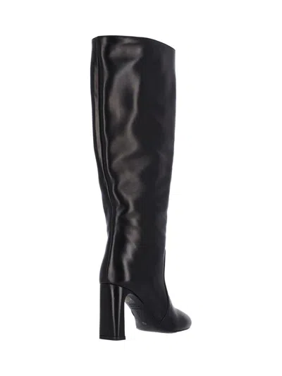 Stuart Weitzman Woman Boot Black Size 7.5 Calfskin