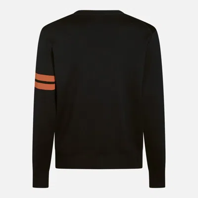 Zegna Crewneck Sweater With Ribbed Cuffs And Hem