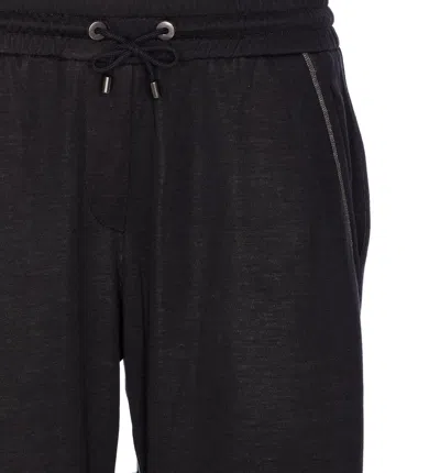 Brunello Cucinelli Track Pants In Black