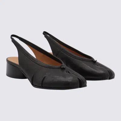 Maison Margiela Black Tabi New Ballerina Slingback Heels