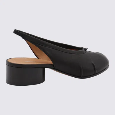 Maison Margiela Black Tabi New Ballerina Slingback Heels