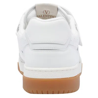 Valentino Sneaker Low Top Joie De Jouer White In White