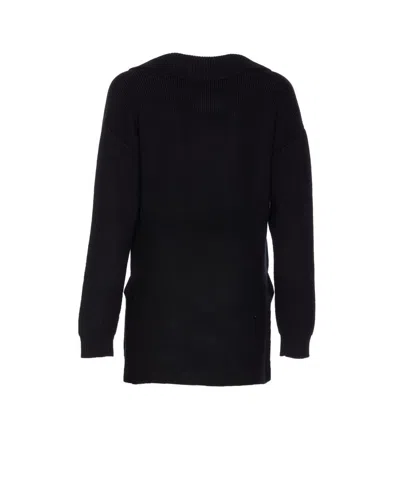 Elisabetta Franchi Ribbed Wool Blend Sweater