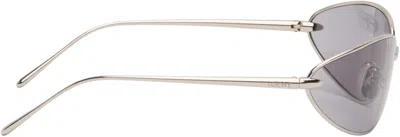 Loewe Silver Signature Metal Sunglasses