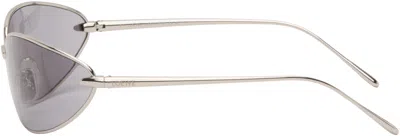 Loewe Silver Signature Metal Sunglasses