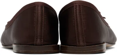 Repetto Ssense Exclusive Brown Cendrillon Ballerina Flats