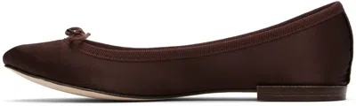 Repetto Ssense Exclusive Brown Cendrillon Ballerina Flats