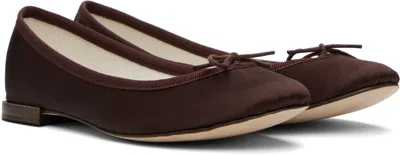 Repetto Ssense Exclusive Brown Cendrillon Ballerina Flats