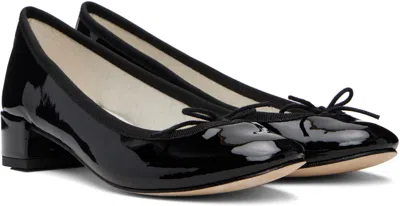 Repetto Black Camille Heels In Black