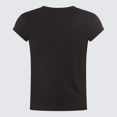 Diesel Black Cotton T-shirt In Black
