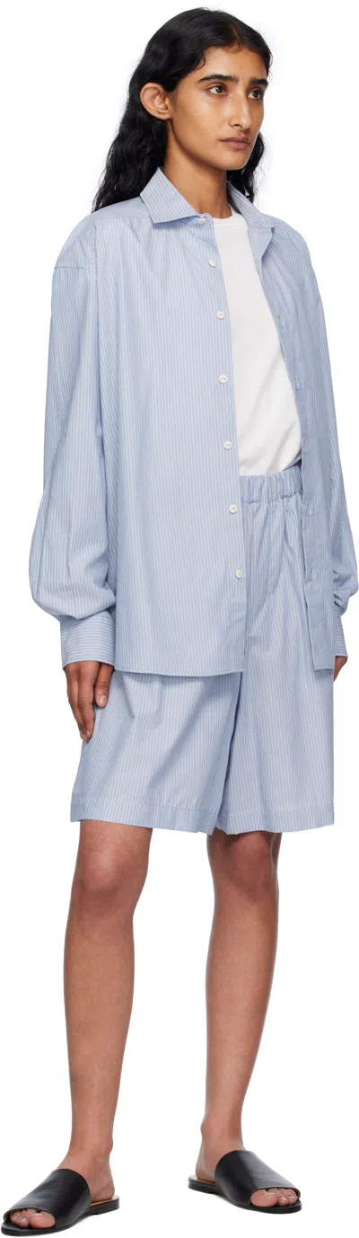 Baserange Blue Claude Shirt In Blue