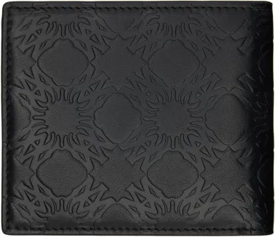 Amiri Black Ma Quad Leather Bifold Wallet