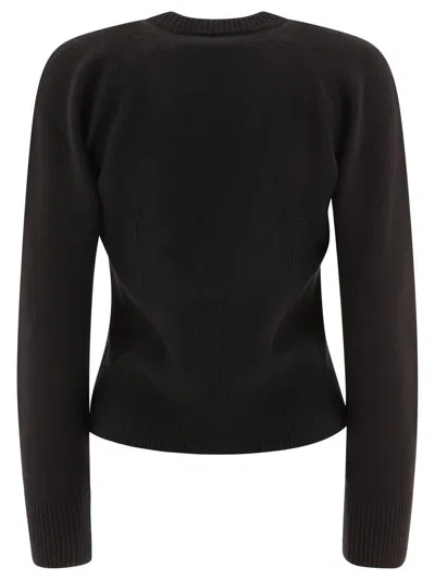 Alexander Mcqueen "chevron Corset" Sweater