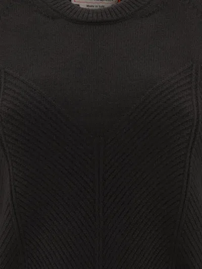Alexander Mcqueen "chevron Corset" Sweater