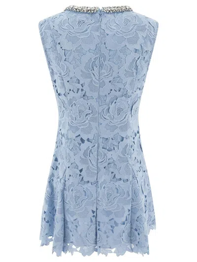 Self-portrait Exquisite Clothing Piece Dresses In Blue