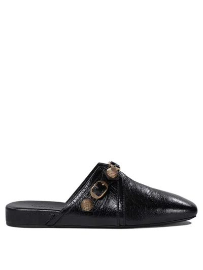 Balenciaga Slipper "cagole" In Pelle Borchiata