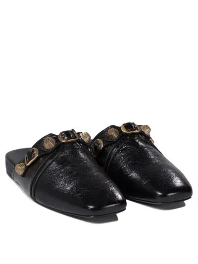 Balenciaga Slipper "cagole" In Pelle Borchiata