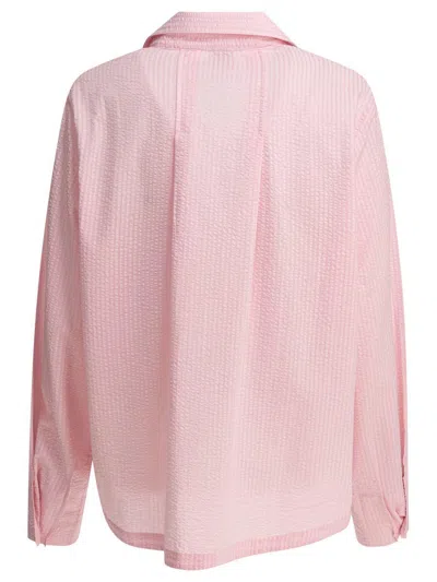 Ines De La Fressange Pink Cotton Shirt