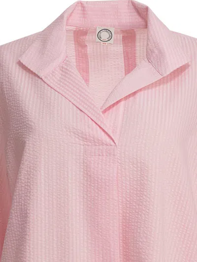 Ines De La Fressange Pink Cotton Shirt