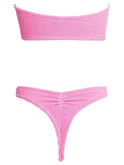 Hunza G Jean Stretch Nylon Bikini Set