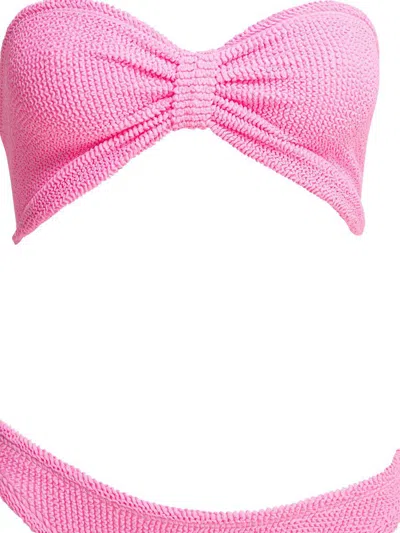 Hunza G Jean Stretch Nylon Bikini Set