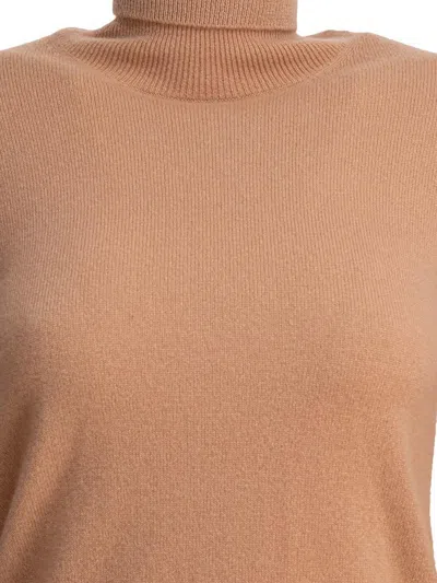 Kangra Cashmere Kangra Beige Cashmere Knitwear In Nude
