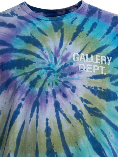 Gallery Dept. Light Blue Cotton T-shirt In Blue