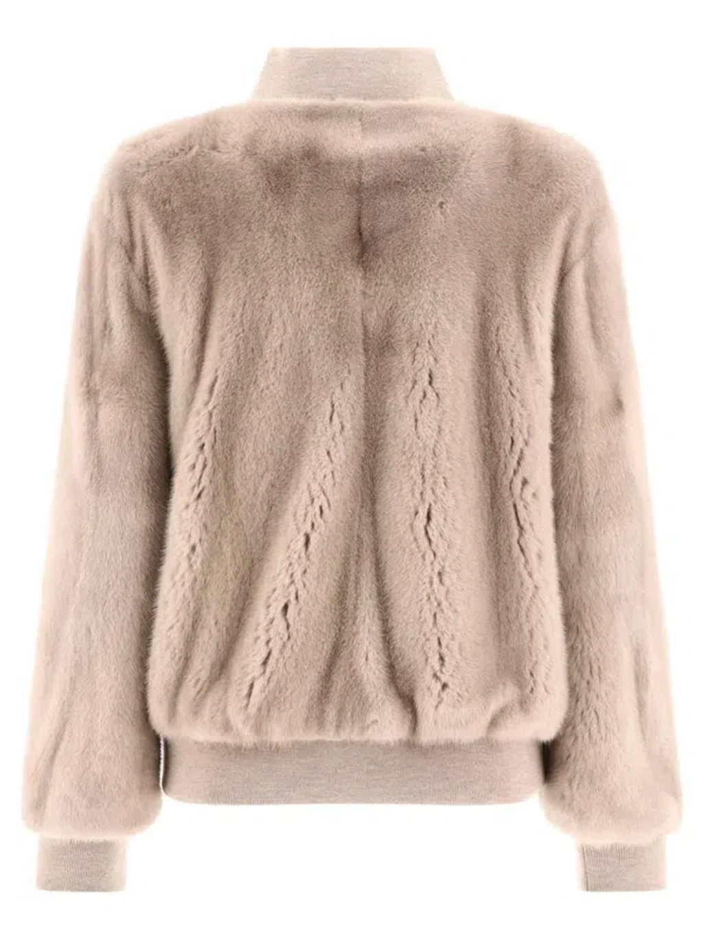 ジャケット Giovi Mink fur bomber jacket Beige Giovi Mink Fur Bomber Jacket Jackets Beige In Neutral | ModeSens