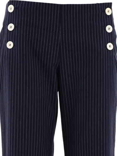 Ines De La Fressange Gabriel Trousers Blue