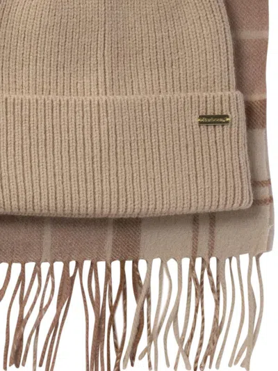 Barbour Aubrey Scarves Beige