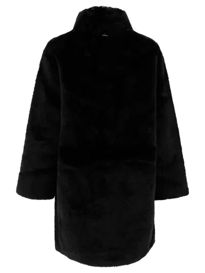 Apparis "blair" Coat In Black