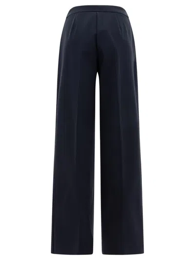 Max Mara Straight-leg Trousers In Black