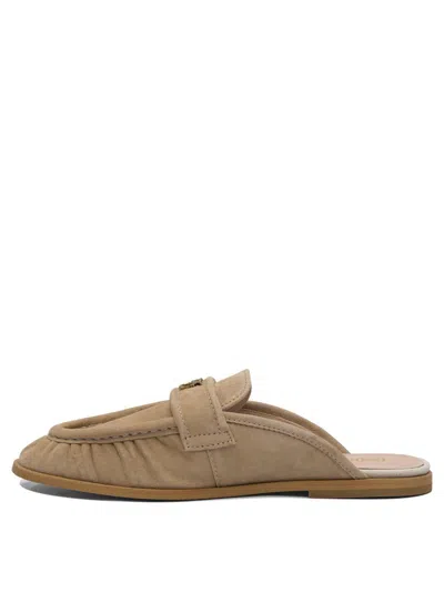 Pinko Embellished Round Toe Flat Sole Loafers