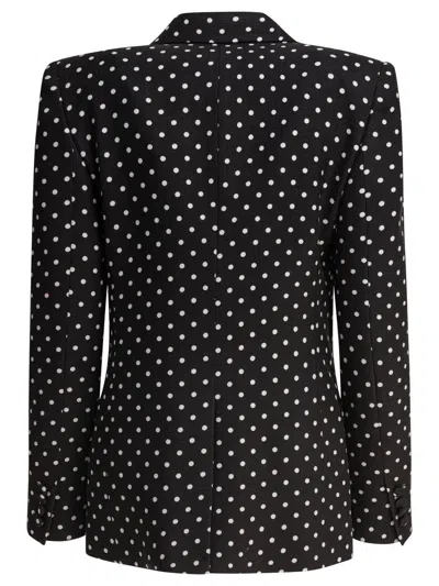 Valentino Jacket With Pludepois Print In Black