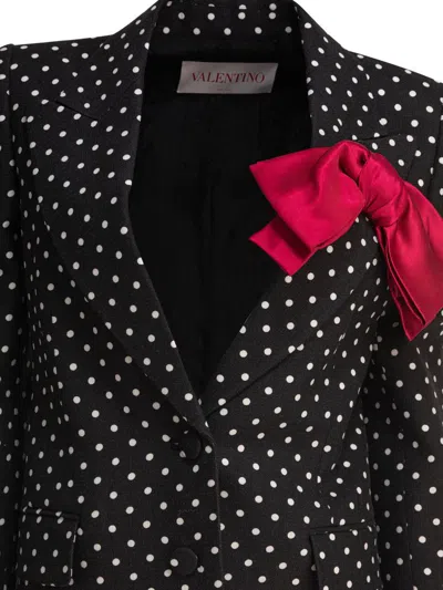 Valentino Jacket With Pludepois Print In Black