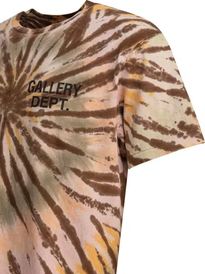 Gallery Dept. Brown Cotton T-shirt In Brown