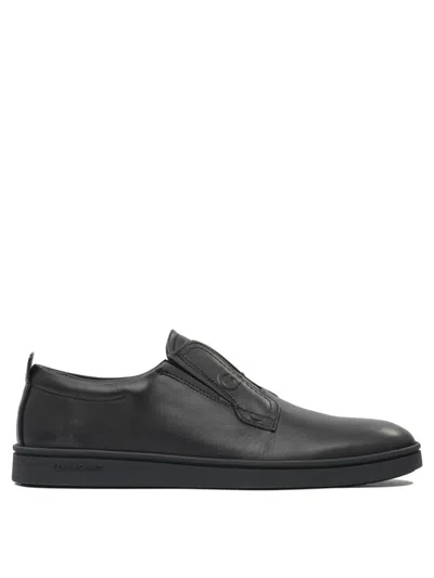 Ferragamo Slip-on Rubber Sole Shoes