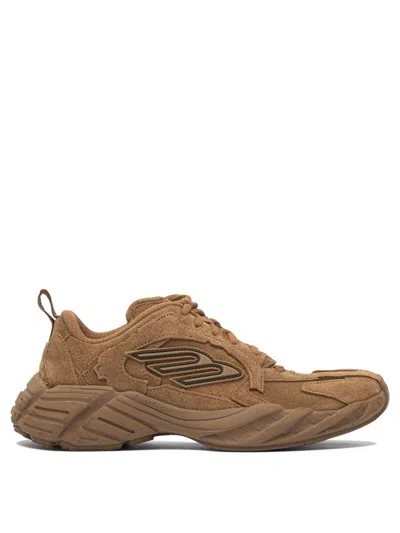 Balenciaga Monday 3b Sports Icon Sneakers In Brown