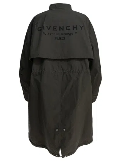 Givenchy Coats In Black