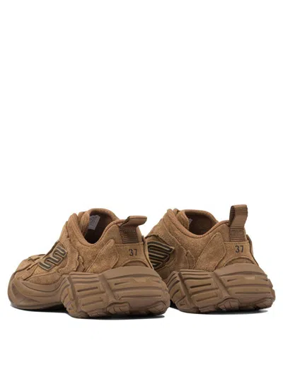 Balenciaga Monday 3b Sports Icon Sneakers In Brown