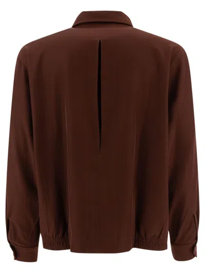Needles Sport Overshirt With Elasticated Cuffs And Hem