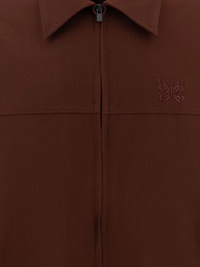 Needles Sport Overshirt With Elasticated Cuffs And Hem