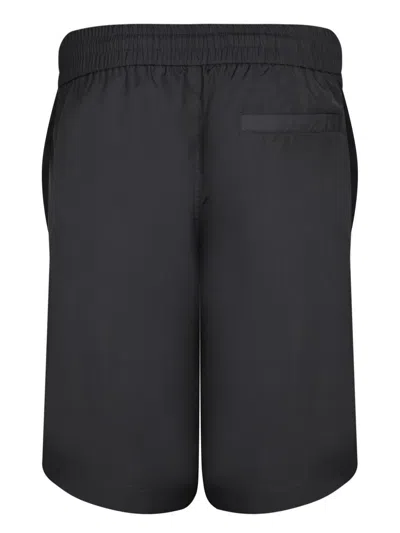 Givenchy Nylon Shorts With Elastic Waistband And Functional Pockets In Black