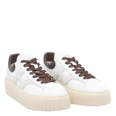 Hogan H-stripes Nappa Leather Sneakers Shoes